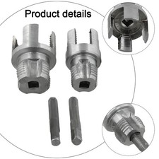 Dwufunkcyjne narzędzie do gwintowania rur 2-częściowe do napraw rur i upg