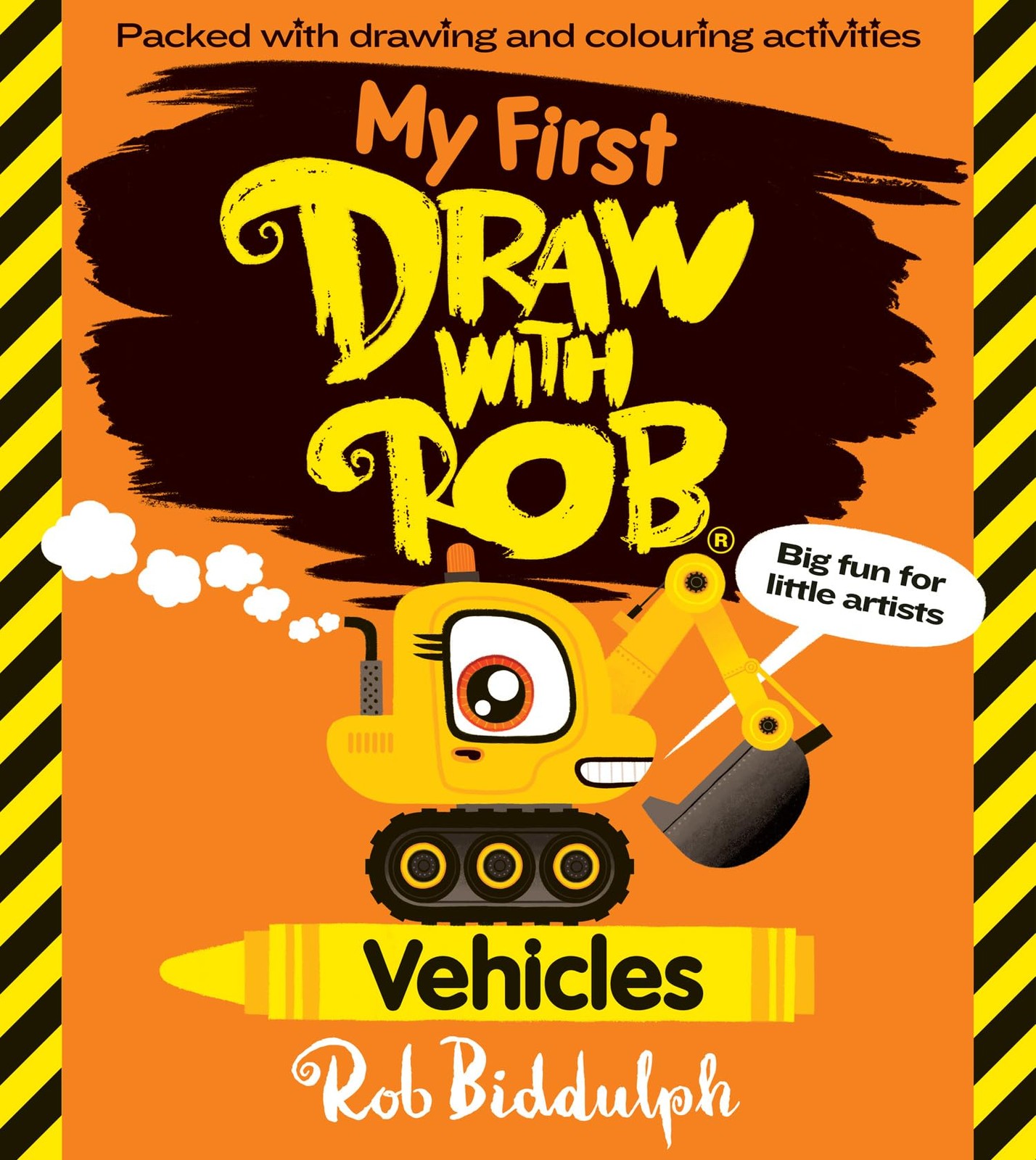 My First Draw With Rob: Vehicles: The brand-new children’s activ