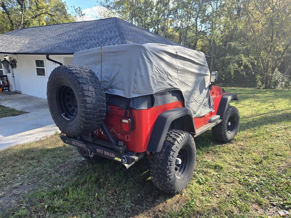 Cubierta Bestop All Westher Trail Jeep Wrangler Tj 97-06 gris Foto 3 de 4