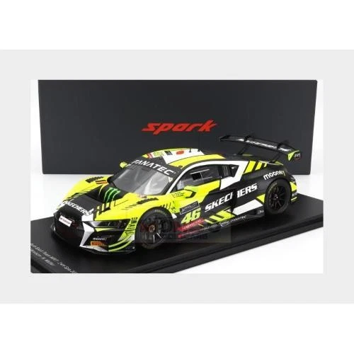 1:18 SPARK Audi R8 Lms Gt3 #46 Spa 2022 Valentino Rossi With Showcase 18SB054 - Immagine 2 di 2