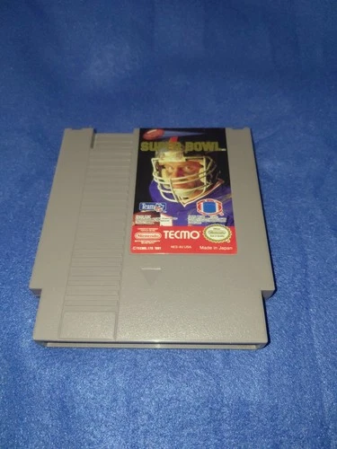 Tecmo Super Bowl (Nintendo NES) - Authentic, Cleaned, Tested, & Working!