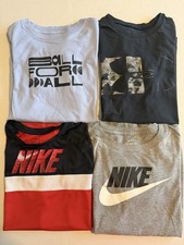 Lot Of Boys Tshirts Youth Size Large Short Sleeved All Under Armour Nike