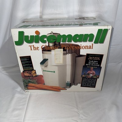 The Juiceman II The Classic Professional Fruit and Vegetable Juicer Open Box