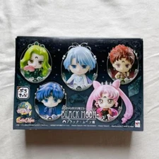 Sailor Moon Petit Chara Figure Black Moon Version Set Megahouse From Japan Toy