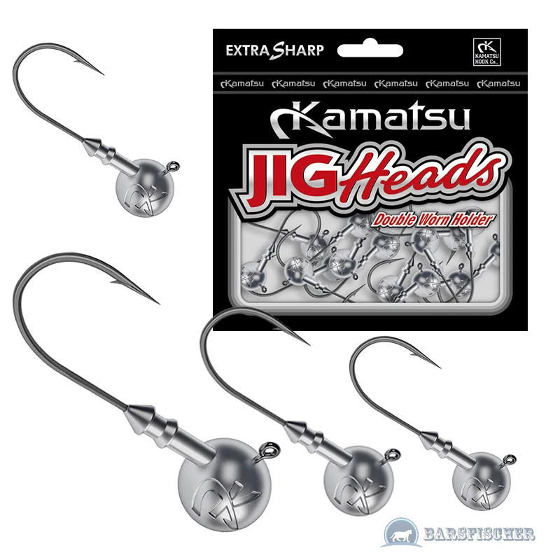 KAMATSU JIGKÖPFE, RUNDKOPF, JIGHAKEN, JIG KÖPFE 1-35g JIG HAKEN JIGKOPF JIGHEADS