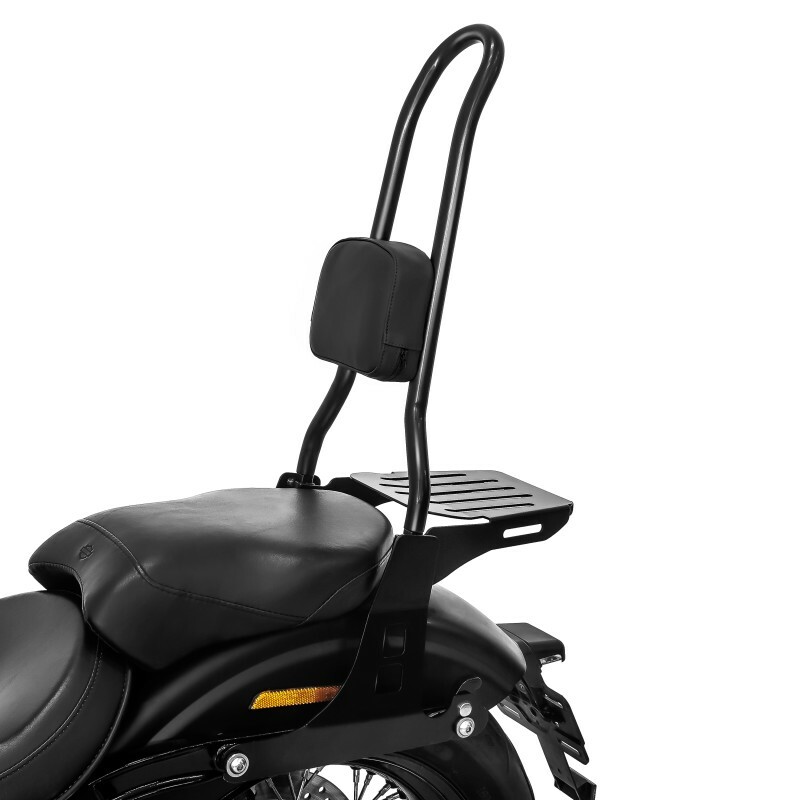Sissy bar CSXL w luggage rack for Harley Dyna Street Bob 0917, Low