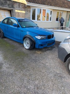 Race Track Drift Car Bmw 3 0 Supercharged Laguna Seca Blue 1 Series Ebay