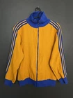 VINTAGE ADIDAS 1970'S 1980'S FOOTBALL JACKET YELLOW YUGOSLAVIA SHIRT JERSEY SZ M