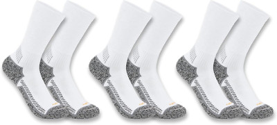 Carhartt Men'S Force Performance Work Socks 3 Pair Pack