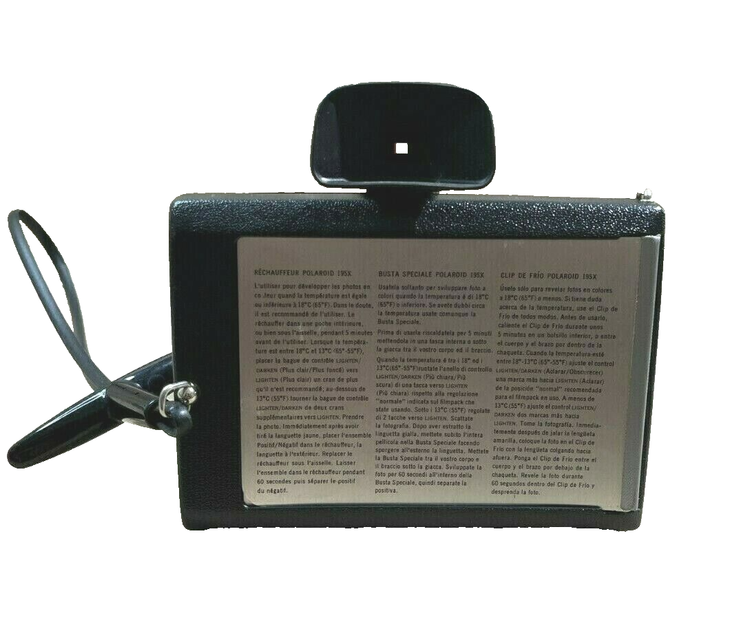 Vintage POLAROID 195X COLORPACK 80 Camera for Parts from Japan