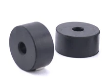 1/2" Rubber Spacer Bushing - 2" OD x 1" Thick  Mounts Insulators Isolators