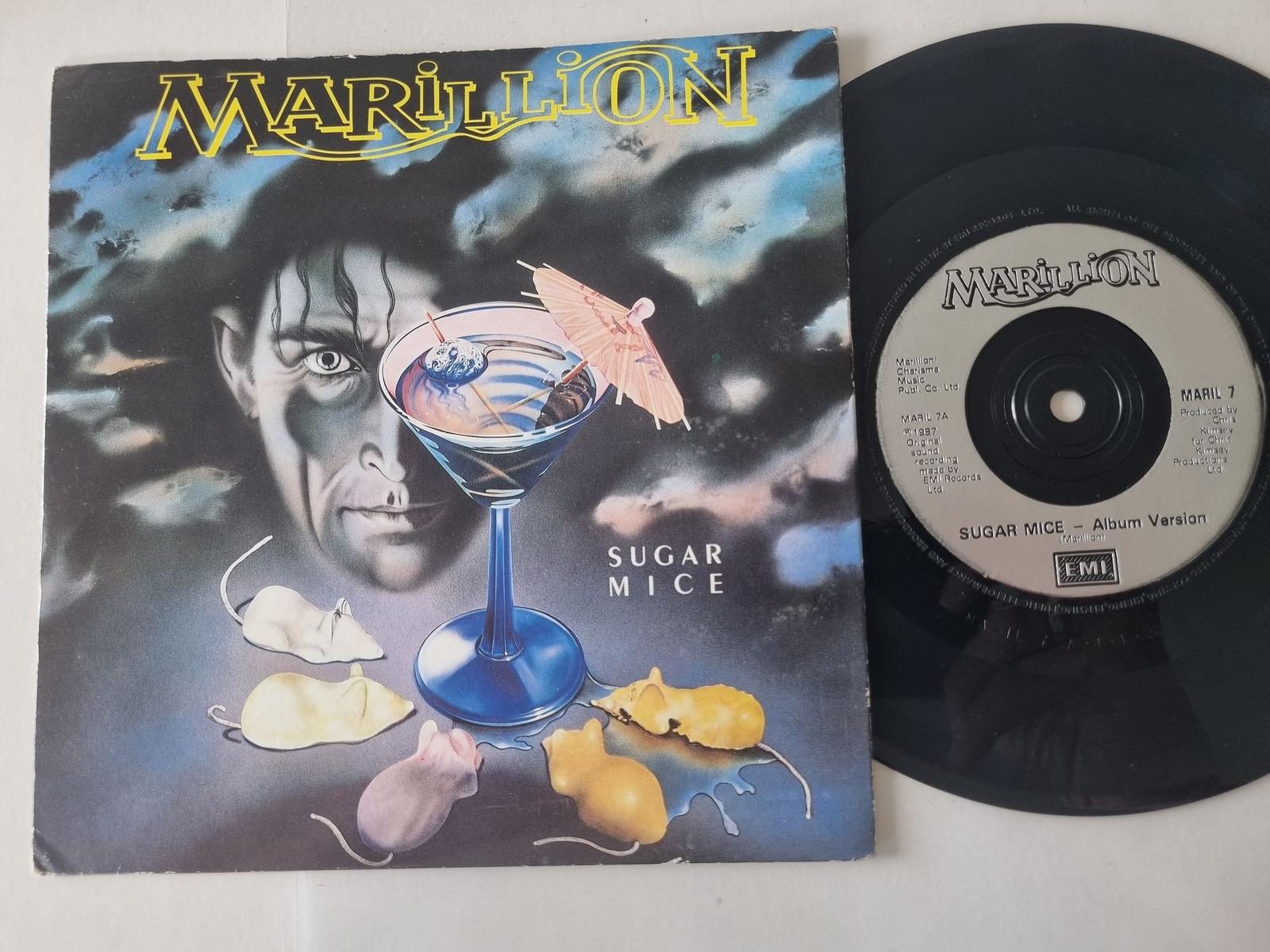 Marillion - Sugar mice  (Album Version) 7'' Vinyl UK
