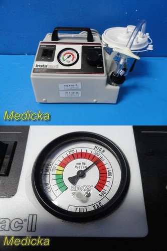 Aeros Instruments 2600 Instavac II Aspirator Suction Pump W/ Accessories ~ 34128 - 第 1/22 張圖片