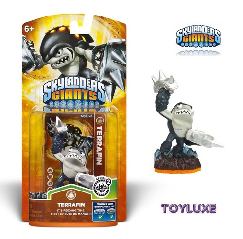 Skylanders-Giants-TERRAFIN-SHARK-Individual-Character-Pack-Game-Play-Toy-Figure
