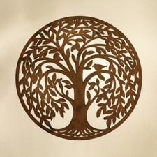 Large 20 Diameter Antiques Finish Tree Of Lif...