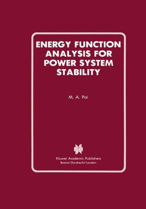 Thumbnail - M. A. Pai | Energy Function Analysis For Power System Stability | Buch