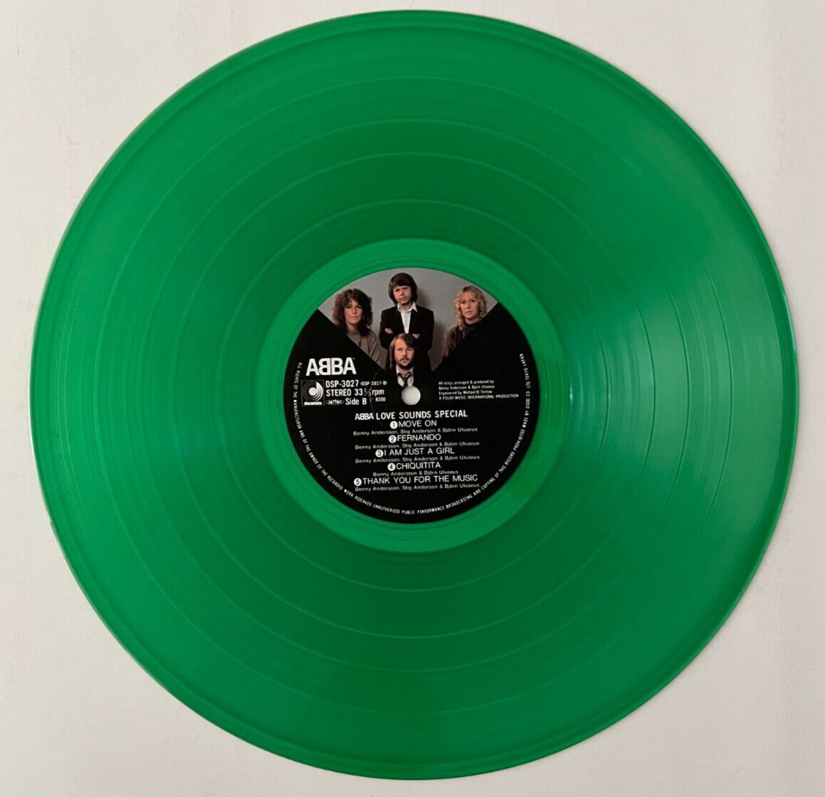 ABBA - Love Sounds Special - GREEN - Japan Vinyl - OBI - DSP-3027