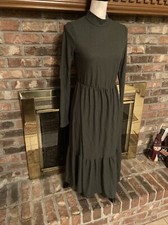 ophelia roe dress Long Sleeve Green Size Small NWT