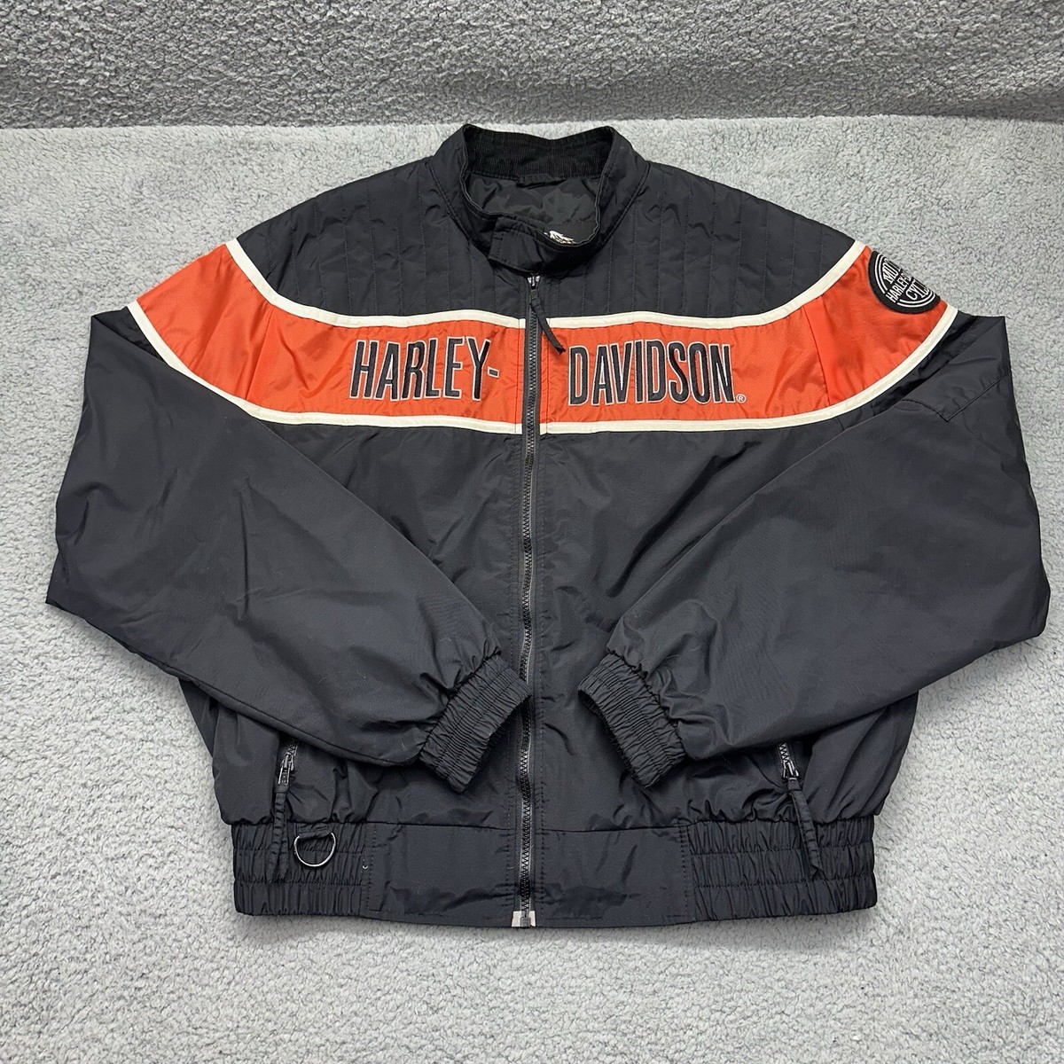 Harley-Davidson Vintage Mens XXL 98141-92V 2005 Nylon Racing Harley-Davidson Vintage Mens XXL 98141-92V 2005 Nylon Racing