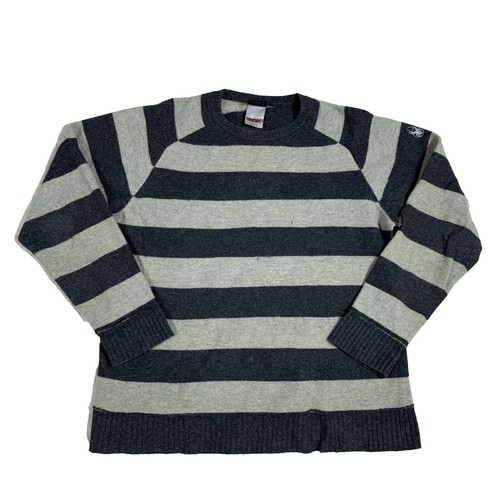 VUJA DE TERRA WOOL DISTRESSED CREW NECK L Wool Grey | eBay