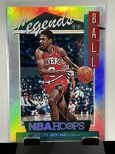 2018-19 Panini Hoops Julius Erving LEG-3 Legends Of The Ball