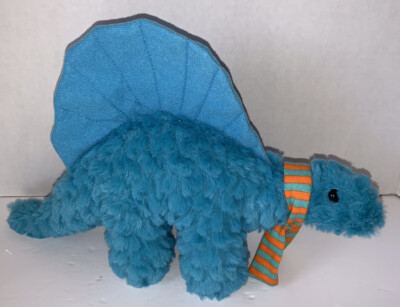 Manhattan Toy Stomp Dino Plush - 9.5 Inch Soft Green Dinosaur Stuffed Animal With Weighted Feet