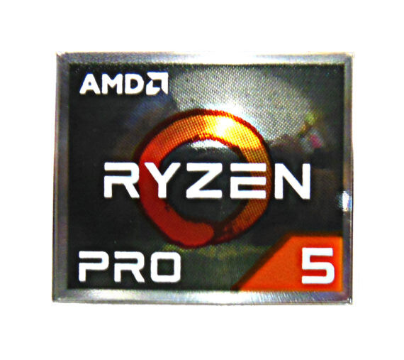AMD Ryzen 5 Pro CPU Sticker 16.5 x 19.5mm Case Badge Logo | eBay