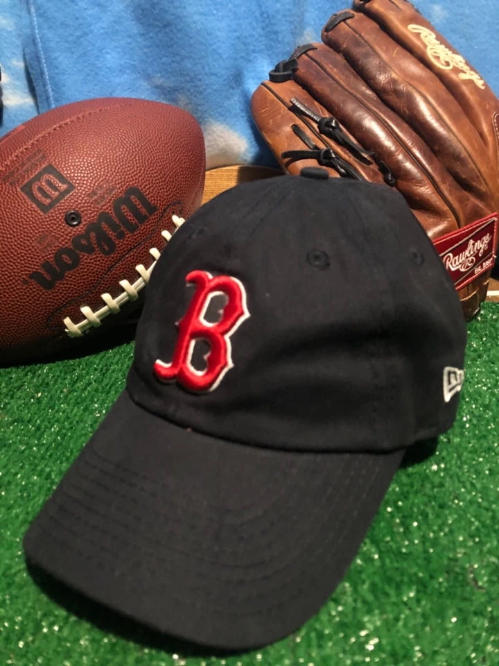 Boston Redsox Medias Rojas Sombrero Mujer Nueva Era Correa Sombrero Gorra H20 Foto 2 de 4