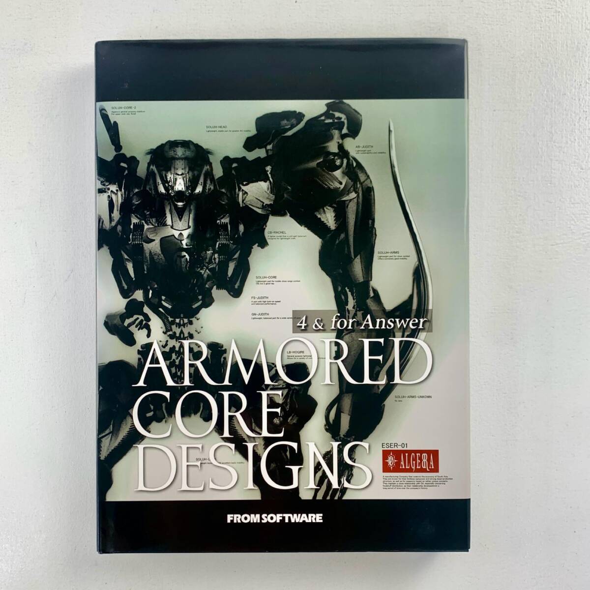 Bone digital ARMORED CORE DESIGNS 4 & for Answer GAME ART BOOK | eBay