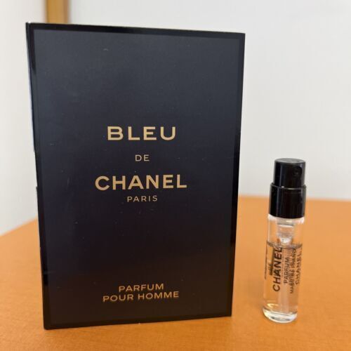 CHANEL*BLEU DE CHANEL PARFUM POUR HOMME Spray(1.5ML/.05OZ)FRESH | eBay