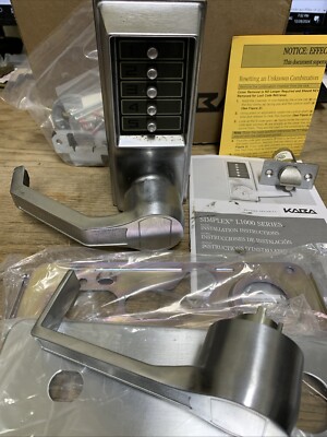 KABA Simplex L1000 series  combination cylindrical lock entry  260 buttons