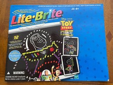 Lite Brite Toy Story And Beyond Set Buzz Woody Disney Pixar Refill Pages NEW