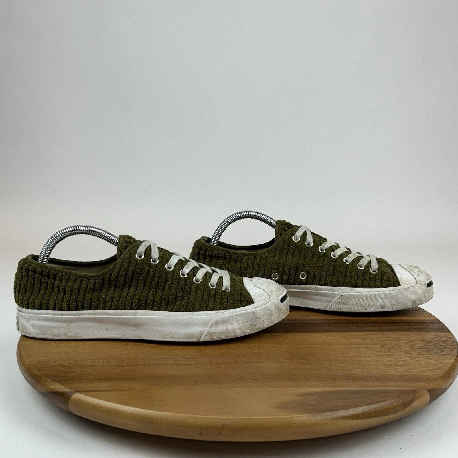 Sneakers donna Converse X Jack Purcell Widewale Cord Ox Surplus Olive taglia 9 5