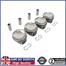 4x Piston Kit 21mm For Audi VW A3 A4 Passat Skoda 1.8 TSI BYT BZB CDAA CABB CDHB
