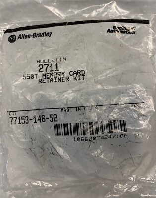 Allen Bradley 77153-146-52 Memory Card Retainer Kit 550T-NEW ORIGINAL PACKAGING