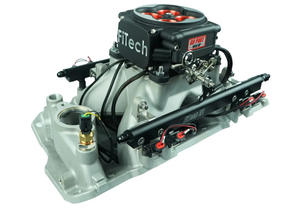 Go Port SBC Gen 1 Intake 200-550HP 37854 by FiTech Foto 2 de 2