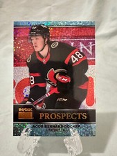 2021-22 NHL Metal Universe  Jacob Bernard-Docker Prospects Sapphire #PP-18