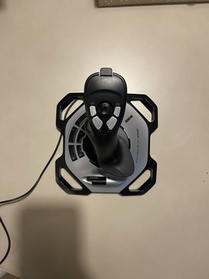 Logitech Extreme 3D Pro Joystick, Schwarz Silber, USB, für PC