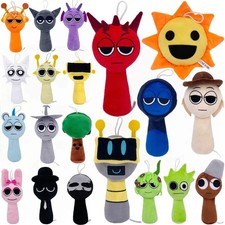 Sprunki Plush Toy Simon Oren Winda Sprunki Character Doll Plush Toy Gift