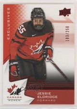 2020 Team Canada Juniors Women's WC Exclusives 183/250 Jessie Eldridge #45 a4i