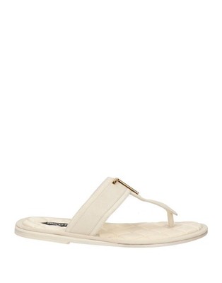 Tom Ford - Men - Leather Flip flops - Light grey
