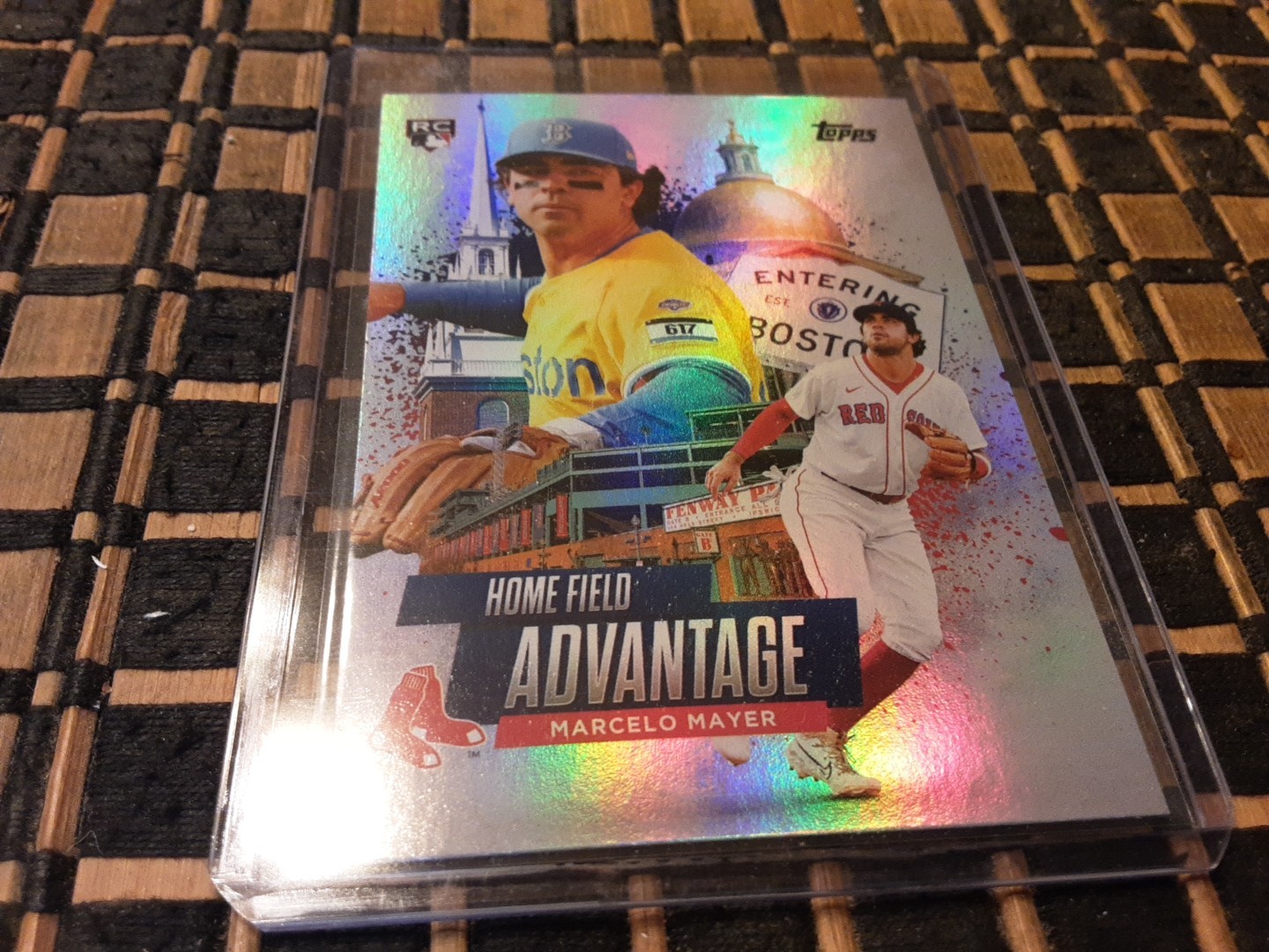 2025 Topps Update MLB Marcelo Mayer Home Field Advantage Rookie SSP