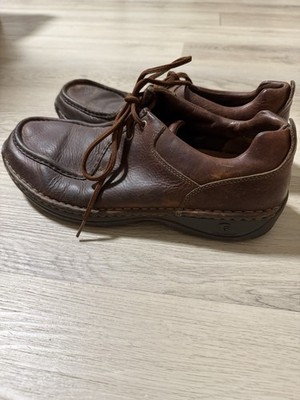 Red Wings Shoes Men Size 12D Brown Leather Casual Work Lace up Oxford #4042