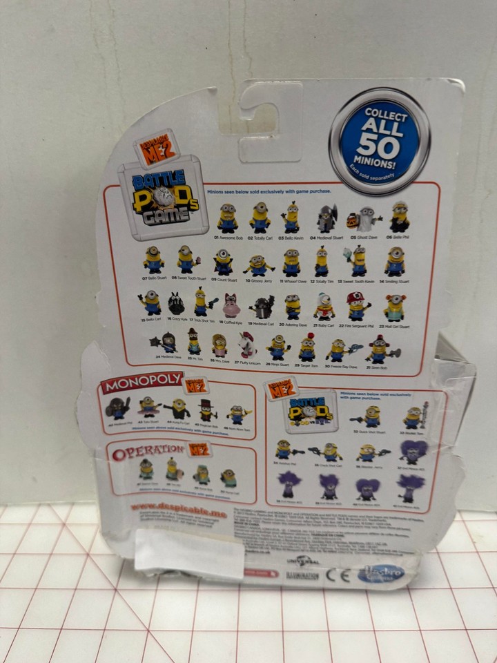 Despicable Me 2 Battle Pods Good vs. Evil Figure Pack EXCLUSIVE MINIONS ...