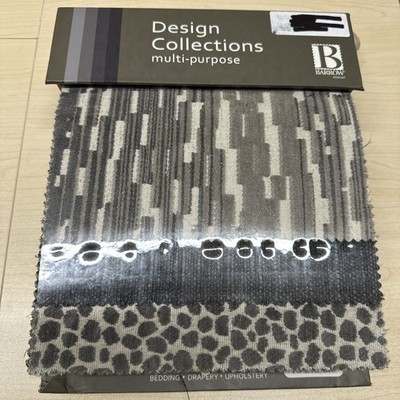 Fabric Sample Book Barrow Multicolor Grays Multipurpose 8x8 6x8 4x8 18 Pg Each