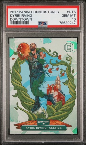 Kyrie Irving #DT5 2017 Panini Cornerstones Downtown card