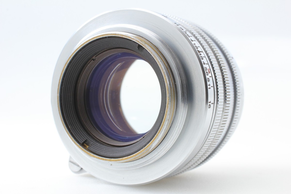 Exc+5] Canon 50mm f/1.8 Serenar Silver Lens for LTM L39 Leica