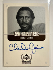 Charlie Joiner AUTO Century Legends Epic Signatures 1999 Upper Deck Autograph 99