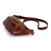 Handtaschen Casual-Taschen Unisex Vera Pelle TMC016 Tmc016Brzowy Braunn