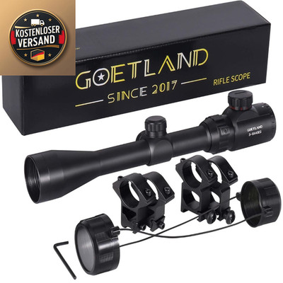 Goetland Zielfernrohr 3-9x40 EG Airsoft Rot Fadenkre